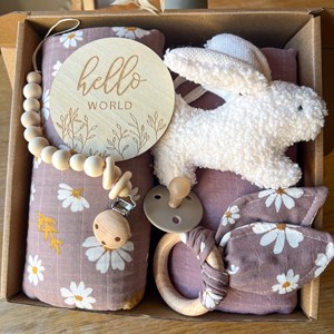 Coffret de naissance bébé lapinou