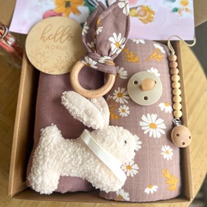 Coffret de naissance bébé lapinou