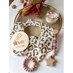 Coffret naissance lapin rose