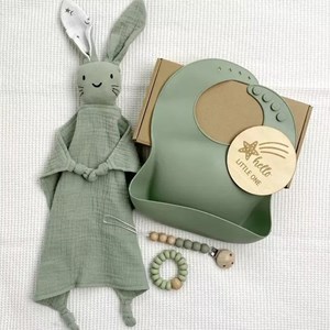 Coffret naissance lapin vert