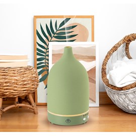 Diffuseur huile essentielle vapor vert