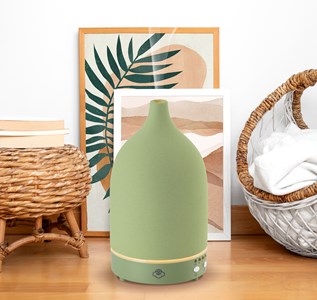 Diffuseur huile essentielle vapor vert