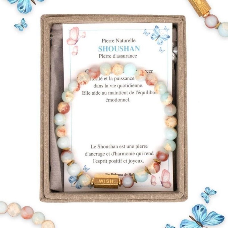 Paloma de Bahia - Bracelet shoushan caixa