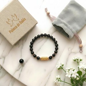 Bracelet onyx caixa - protection & force