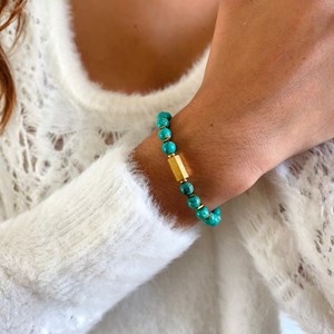 Bracelet turquoise caixa – protection & communication