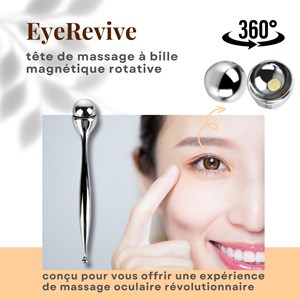 Masseur yeux rotatif eyerevive360