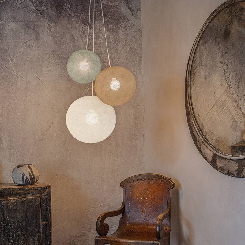 La Case de Cousin Paul - Suspension 3 globes
