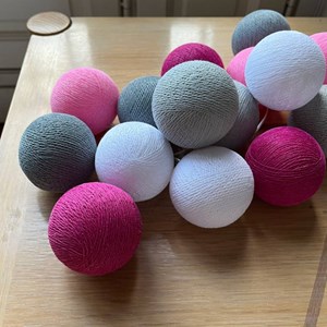 Les demoiselles - guirlande led avec tél