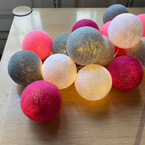 Les demoiselles - guirlande led avec tél