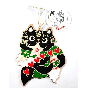 Ornement de noël chat