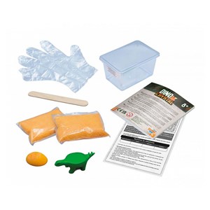 Cristaux dinosaure avec support