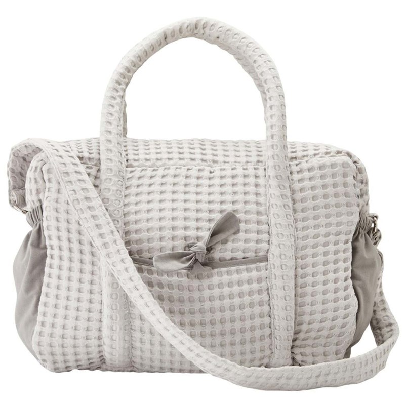 Sac à langer coton gaufré - 28 x 42 cm