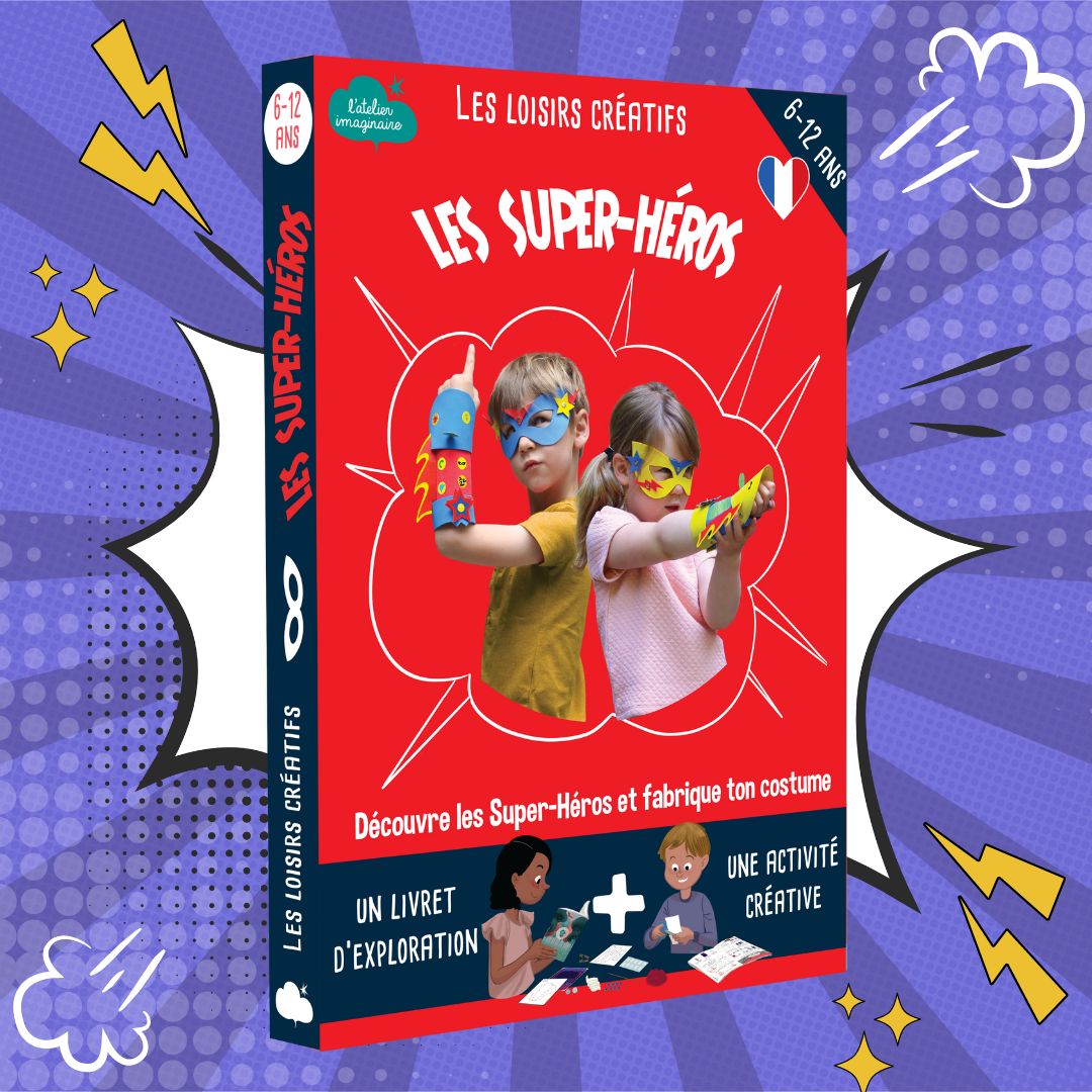 Kit créatif pour créer un costume de super heros – Vert Cerise - Blog DIY -  Do It Yourself - lifestyle et créatif