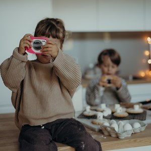 Kidycam appareil photo digital rose