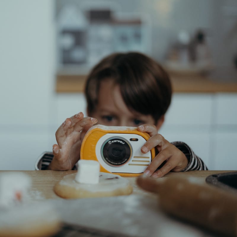 Kidycam appareil photo pour enfant jaune