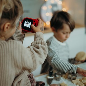 Kidycam appareil photo digital rouge