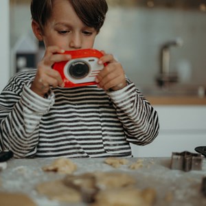 Kidycam appareil photo digital rouge