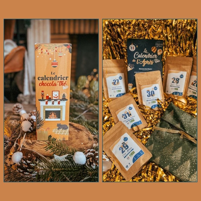 Colors of Tea - Calendrier de l’avent + après thés bio