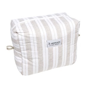 Trousse de toilette en coton 26x17