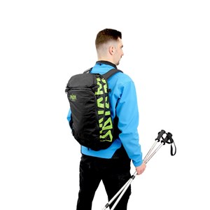 Sac à dos cobalt 18l black-green l-xl