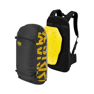 Sac à dos kripton 25l black-yellow s-m