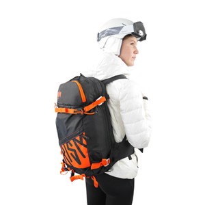 Sac à dos titane 22l black-orange l-xl