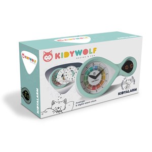 Kidyalarm réveil éducatif menthe