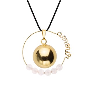 Bola amour quartz rose