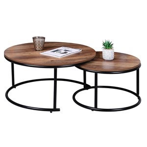 Set de 2 tables basses joya