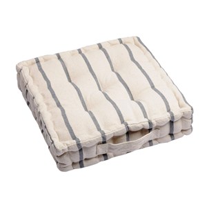 Coussin de sol 45x45 cm st trop anthraci