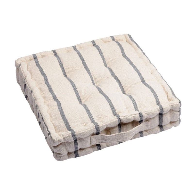 Coussin de sol 45x45 cm st trop anthraci