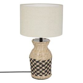 Lampe jacinthe mena noir h49