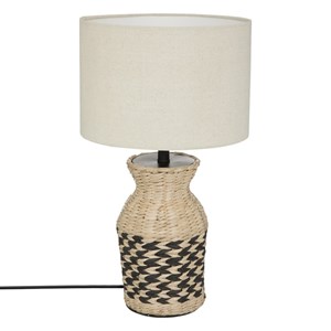 Lampe jacinthe mena noir h49