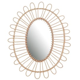 Miroir dalia bambou 52x60 cm