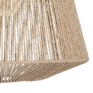 Suspension corde jily naturel d48