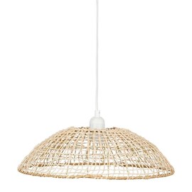 Suspension métal rotin playa d37