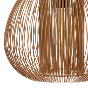 Suspension métal filaire noda cuivre d28