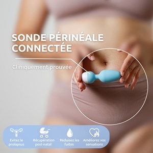 Emy, sonde périnéale connectée