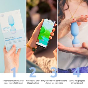 Emy, sonde périnéale connectée