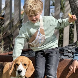 Sac banane enfant made in france - dino