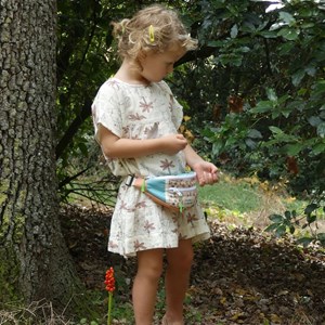 Sac banane enfant made in france -cactus