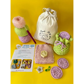 Kit de crochet beauté zéro déchet