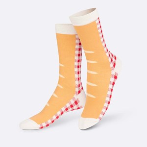 Chaussettes eat my socks bague