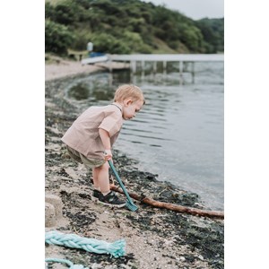 Pelle, râteau et foret à sable