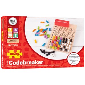 Jeu code secret en bois