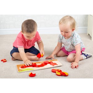 Puzzle des chiffres chenille