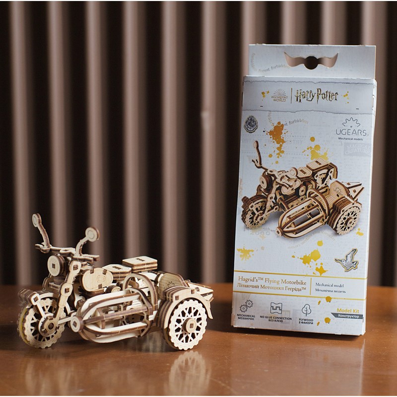 Moto volante hagrid™– puzzle 3d en bois