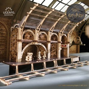 Quai 9 ¾™- puzzle 3d en bois