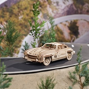 Coupé sport puzzle 3d bois