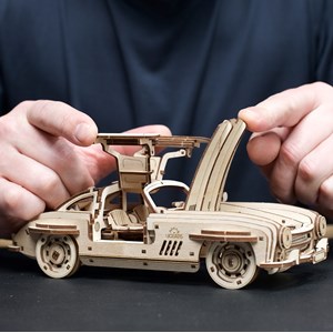 Coupé sport puzzle 3d bois